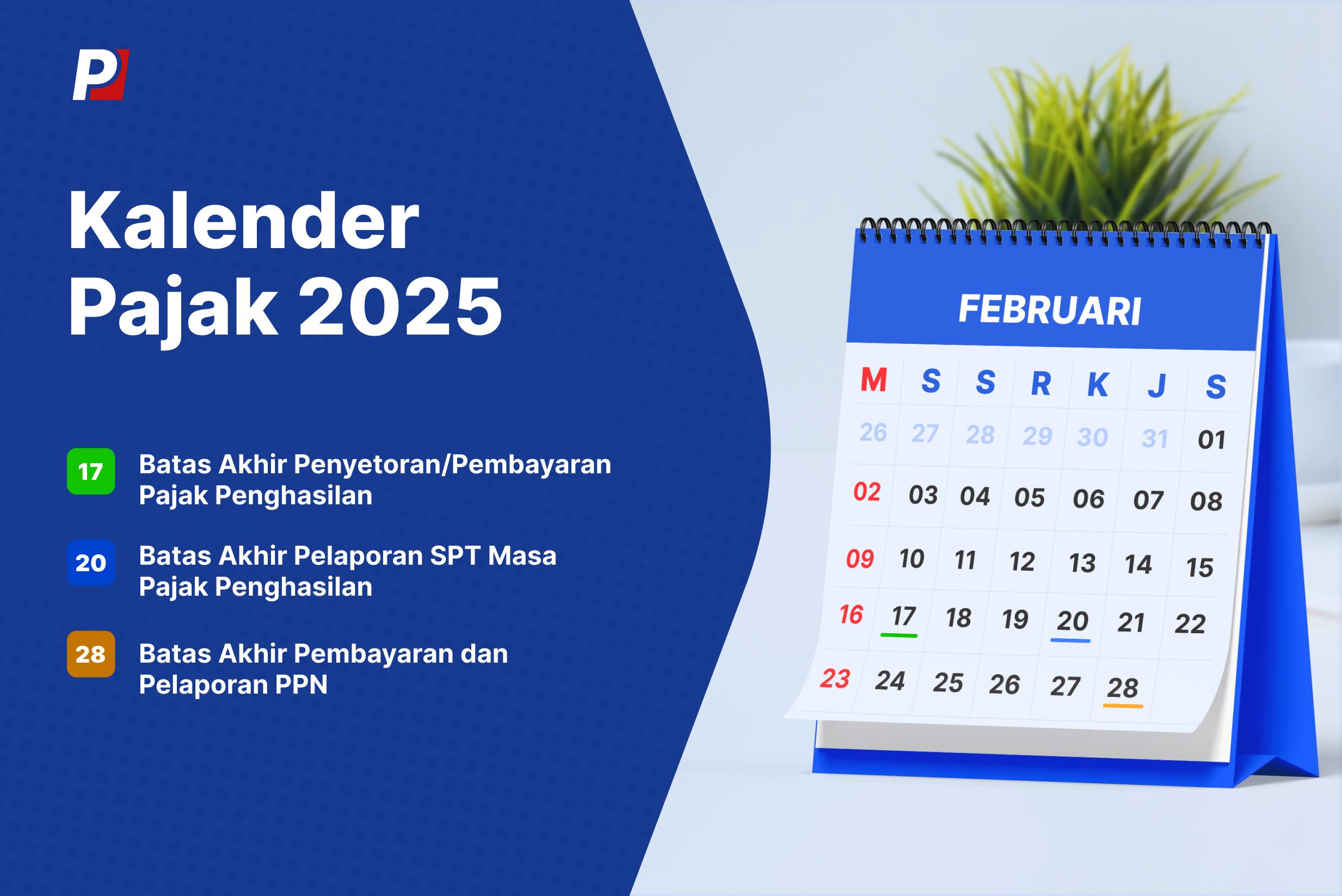 Kalender Pajak Februari 2025