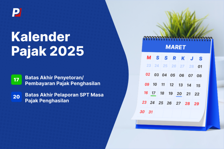 Kalender Pajak Maret 2025