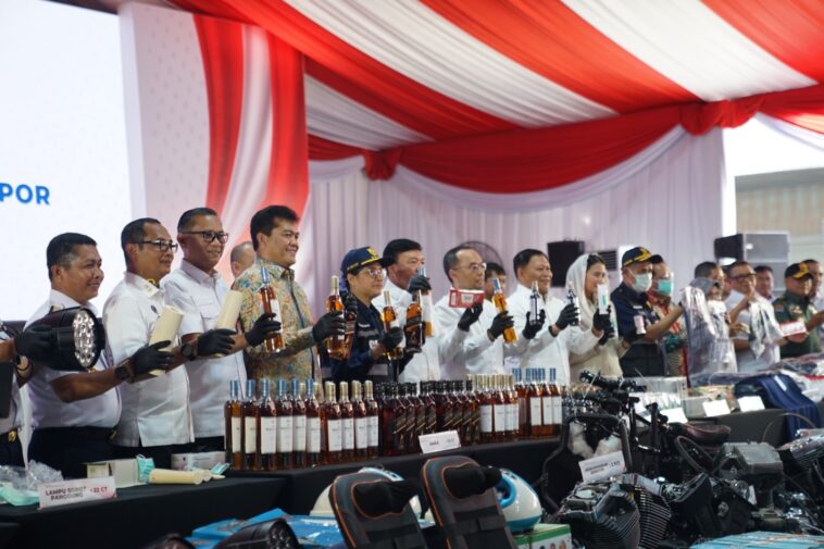 Bea Cukai Gagalkan Penyelundupan Barang Ilegal