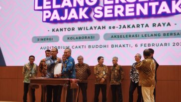 Kanwil DJP Jakut Lelang Barang Sitaan