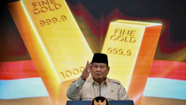 Presiden Prabowo Resmikan Bank Emas