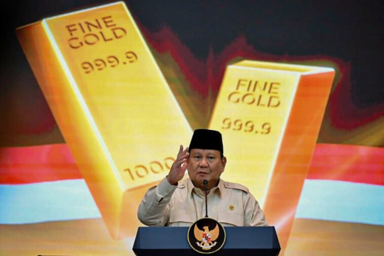 Presiden Prabowo Resmikan Bank Emas