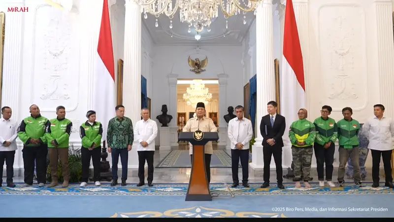 Prabowo Minta Gojek dan Grab Beri Bonus Idulfitri