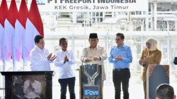 Prabowo Smelter Terbesar di Dunia Milik Freeport Indonesia