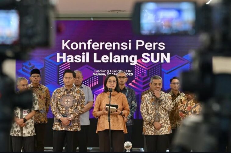 Menkeu Sri Mulyani Penerimaan Pajak Bruto