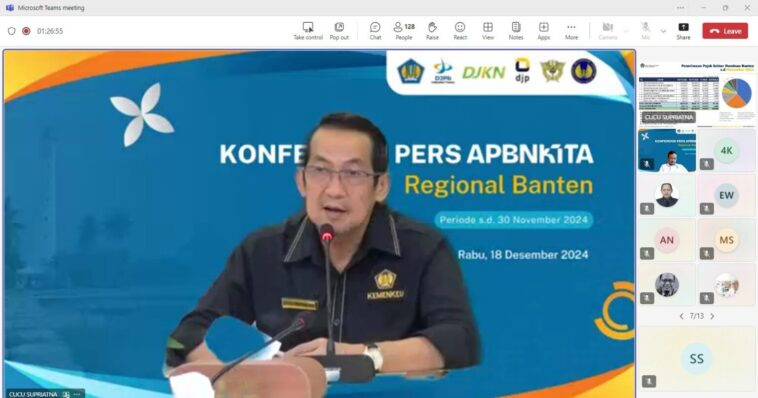 Penerimaan Pajak Kanwil DJP Banten
