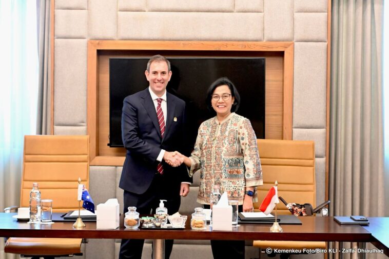 Sri Mulyani dan Menkeu Australia