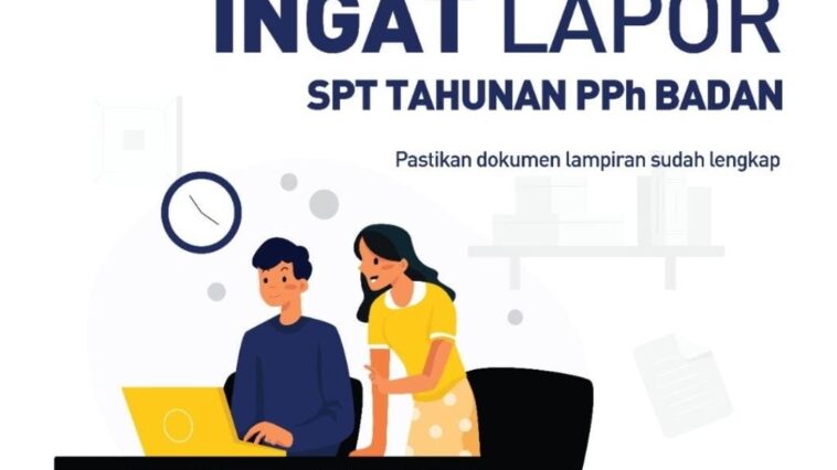 SPT Tahunan Badan Sebelum 30 April