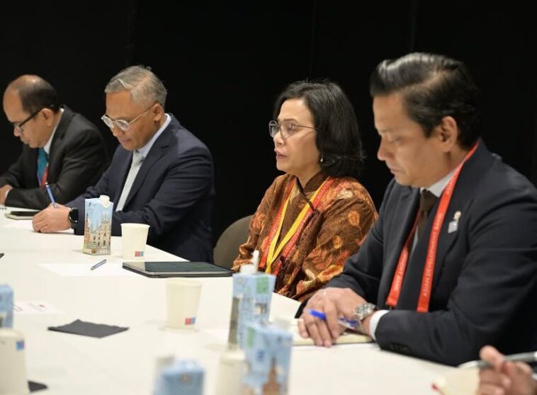 Sri Mulyani Menkeu Jepang
