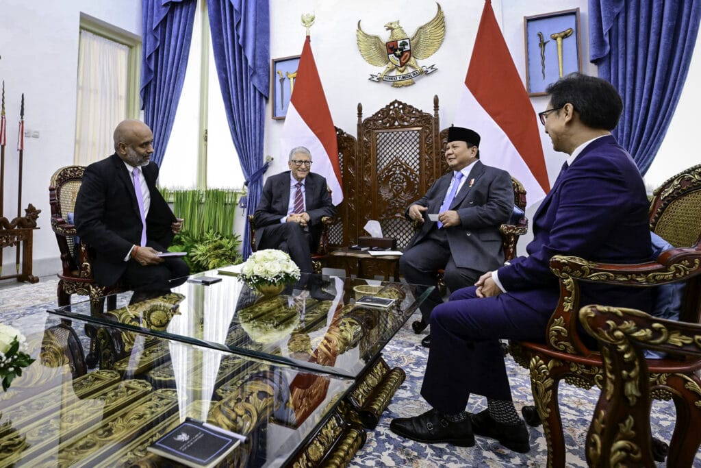 Prabowo Bill Gates