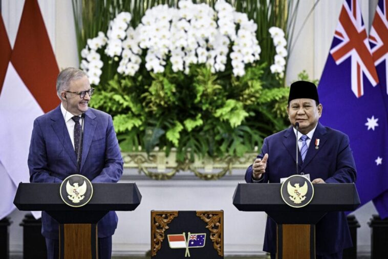 Prabowo dan Perdana Menteri Australia