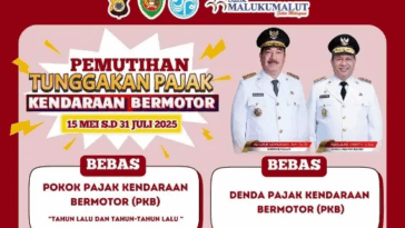 Maluku Pemutihan Pajak Kendaraan