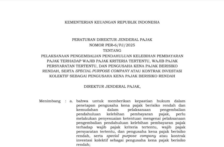 Kriteria PKP Berisiko Rendah
