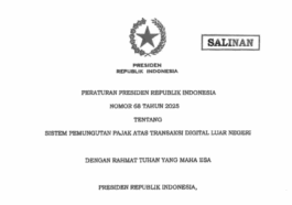 Pemerintah Sistem Pajak Digital Luar Negeri