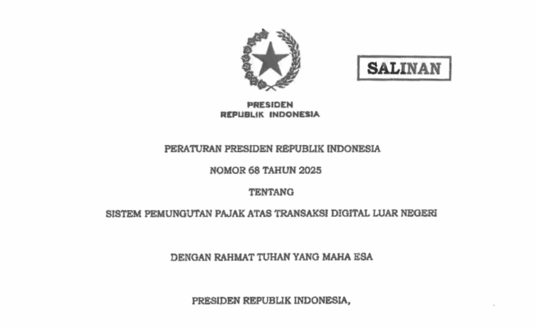 Pemerintah Sistem Pajak Digital Luar Negeri