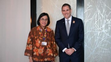 Sri Mulyani Bertemu Menkeu Australia