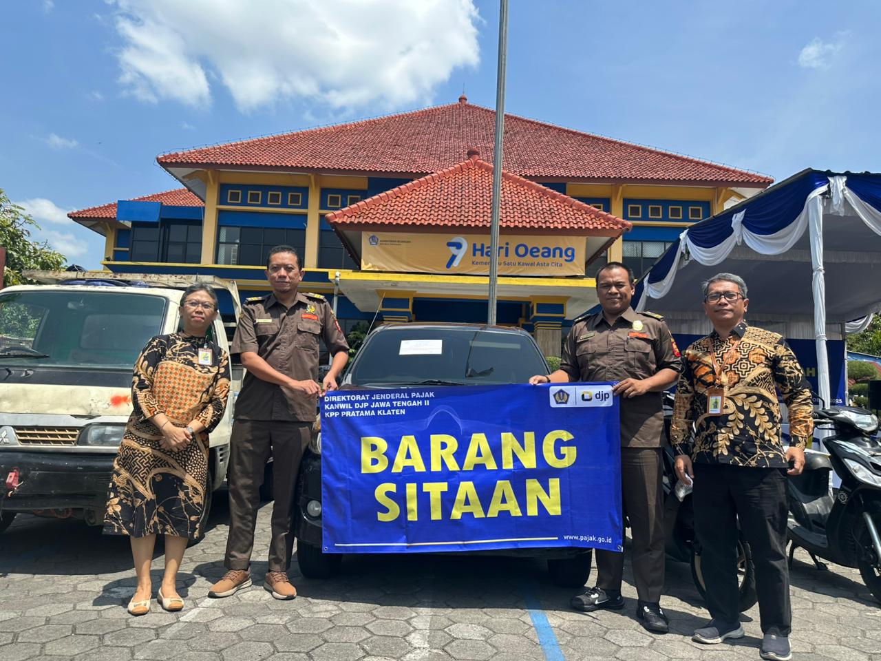Kanwil DJP Jateng II Sita Aset Penunggak Pajak 3,2 Miliar